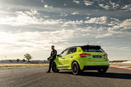 Skoda Fabia Rally2 limited edition by Cohete Suárez