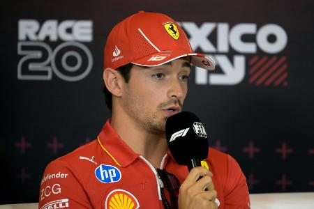 Fluchen in der PK: 10.000 Euro Strafe für Leclerc