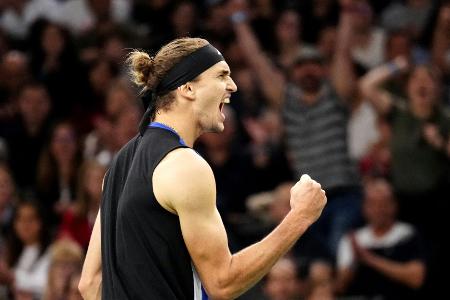 Zverev jubelt in Paris: Zweiter Titel in diesem Jahr