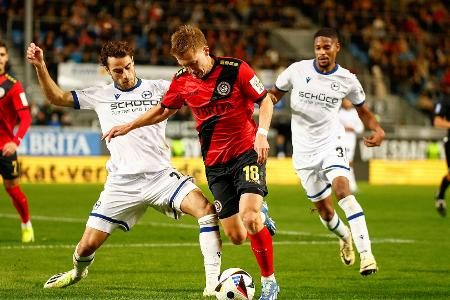 3. Liga: Keine Tore zwischen Wiesbaden und Bielefeld