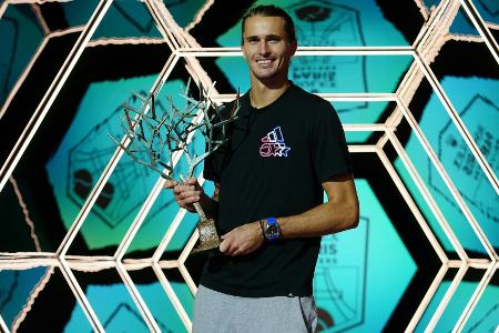 Zverev wieder Nummer zwei der Tenniswelt