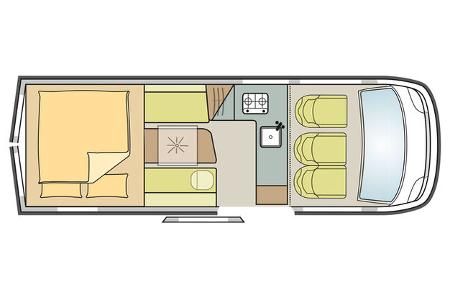 Caralife 630 L, Innenansicht