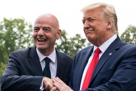 US-Wahl: Infantino gratuliert Trump vorzeitig