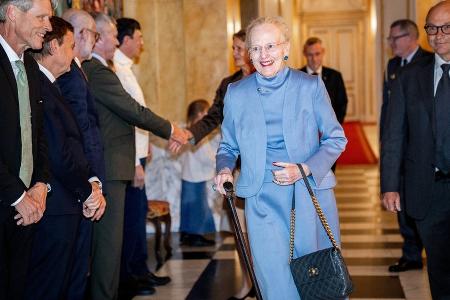 Nach Sturz: Margrethe von Dänemark legt strahlenden Auftritt hin