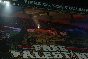 PSG-Fans sorgen mit "Free Palestine"-Banner für Ärger