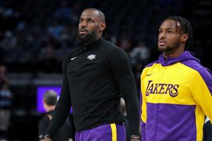 NBA: Bronny James vorerst im Lakers-Nachwuchsteam