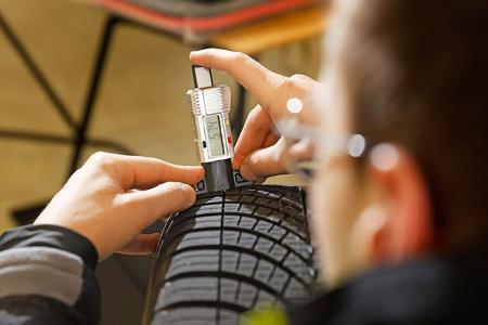 Fahren im Winter - Profiltiefe