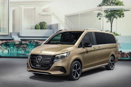 Mercedes Midsize-Vans Modellpflege Facelift 2023 Vito eVito V-Klasse