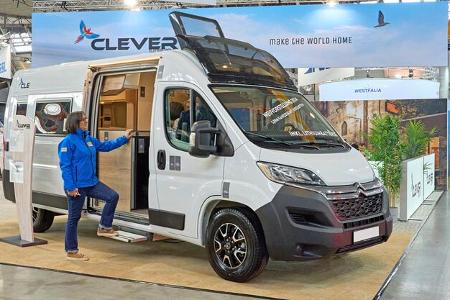 Campingbus, Messestand, Citroen Jumper