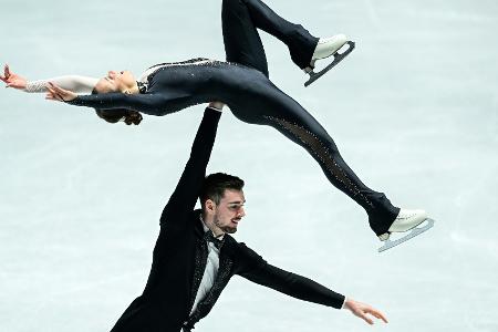 Eiskunstlauf: Hocke/Kunkel auch in Tokio auf Rang vier