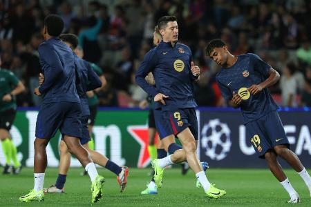 Barcelona vorerst ohne Yamal und Lewandowski