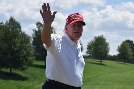 Donald Trumps Enkelin postet Fotos vom Golfen: 