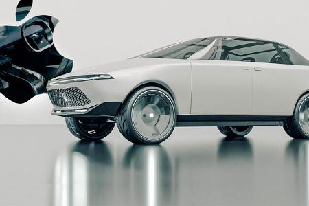Vanarama Apple Car Concept Rendering