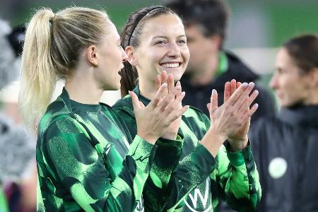 Wölfinnen feiern ersten Sieg in der Champions League