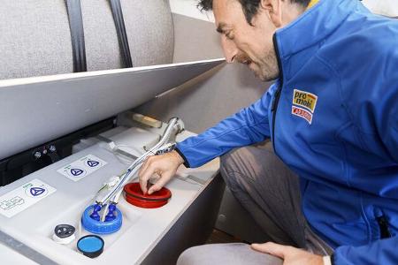 Wasseranlage richtig leeren