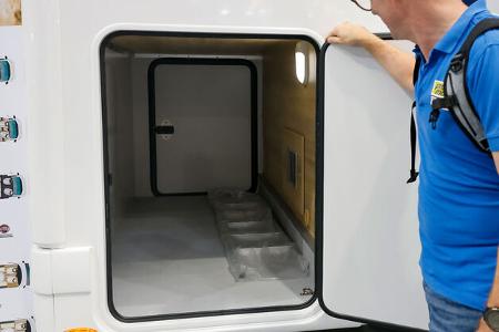 Itineo PM 740, Heckgarage