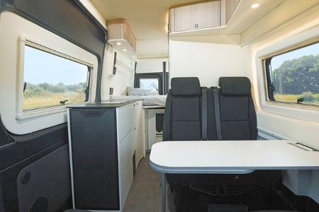 Neuheit Campervan Westfalia James Cook Grundriss
