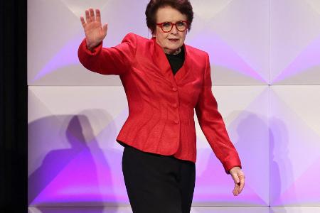 Billie Jean King mit Visionen: 