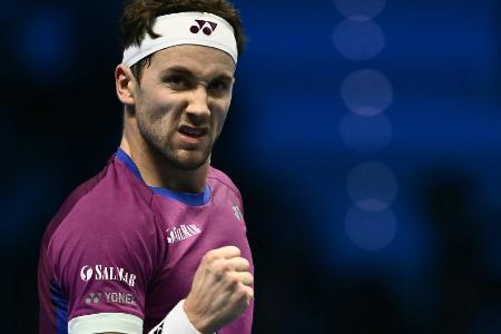 ATP Finals: Auch Ruud steht im Halbfinale - Alcaraz raus