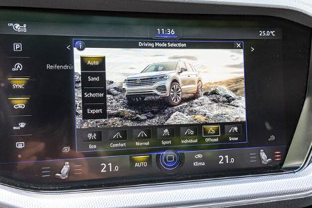 VW Touareg, Interieur