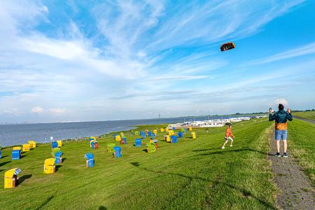 Nordseeküste - Drachensteigen 