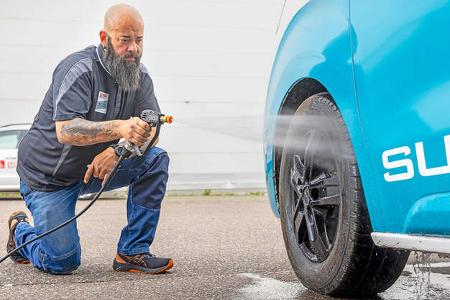 Felgenpflege - Hochdruckreiniger