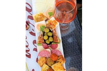 Café del Conero in Sirolo.