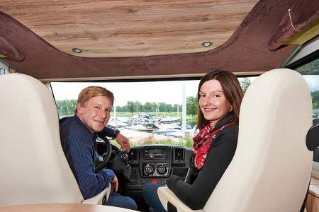 Freundliches Interieur, freundliche Menschen. 