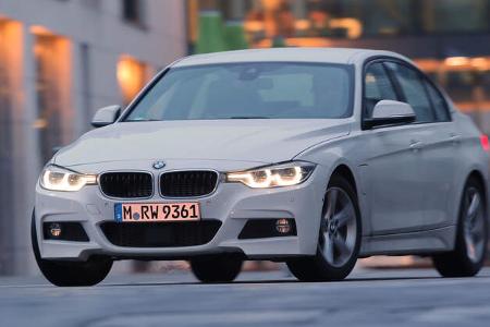 BMW 330e, Frontansicht