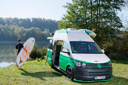 SUP, Campervan, VW Bus