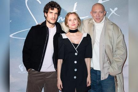 Auf Pariser Filmpremiere: Vincent Cassel überrascht mit Glatze