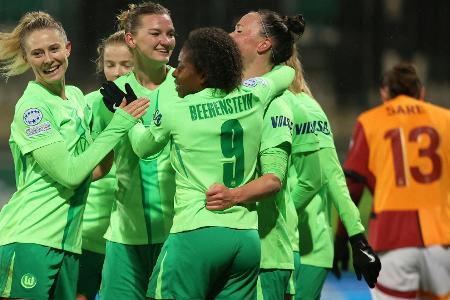 Dreierpack Popp: Wolfsburg im Jubiläumsspiel ohne Mühe