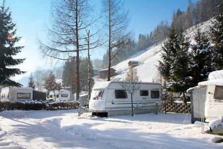 Winter im Camping Hell im Zillertal, Tirol