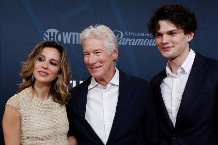 Richard Gere: Familienauftritt bei Premiere in New York