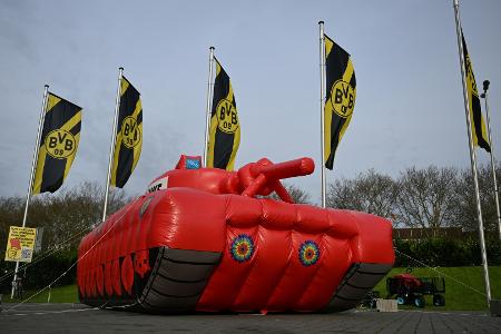 BVB-Mitglieder gegen Rheinmetall