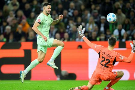 Wieder Kleindienst: Gladbach springt auf Rang sechs