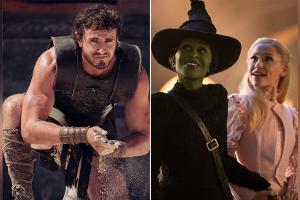 "Wicked" gewinnt an Kinokassen "Glicked"-Duell gegen "Gladiator II"