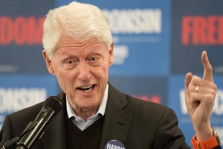 Bill Clinton hat am Wochenende Taylor-Swift-Konzert besucht