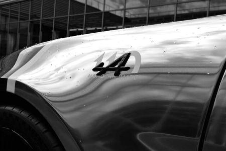 Alpine A110 S Art Car Monochromatic Black