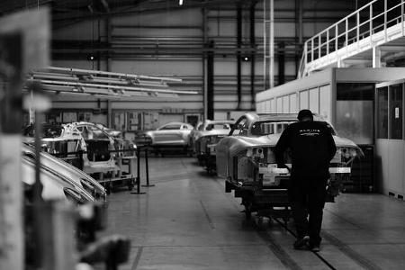 Alpine A110 S Art Car Monochromatic Black