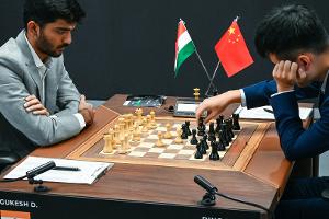 Schach-WM: Gukesh gelingt Ausgleich gegen Ding