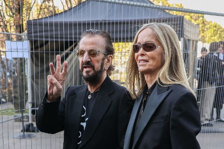 Barbara Bach und Ringo Starr