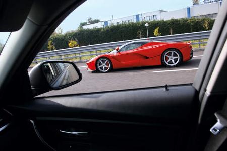 Ferrari LaFerrari, Seitenansicht