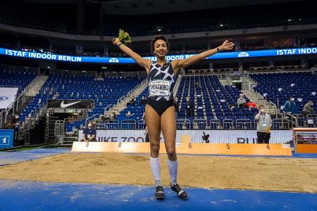 Mihambo springt wieder in Düsseldorf und Berlin