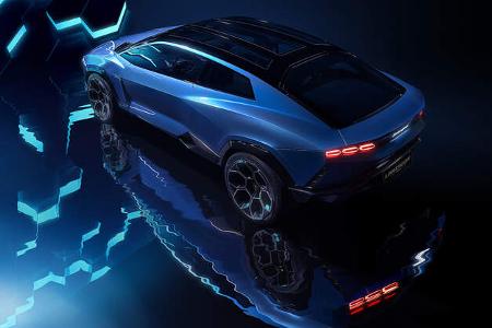 Lamborghini Lanzador Elektro-GT-Crossover Konzeptstudie Concept Car Showcar
