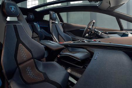 Lamborghini Lanzador Elektro-GT-Crossover Konzeptstudie Concept Car Showcar