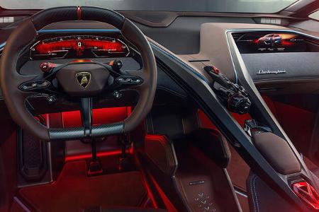 Lamborghini Lanzador Elektro-GT-Crossover Konzeptstudie Concept Car Showcar