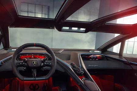 Lamborghini Lanzador Elektro-GT-Crossover Konzeptstudie Concept Car Showcar