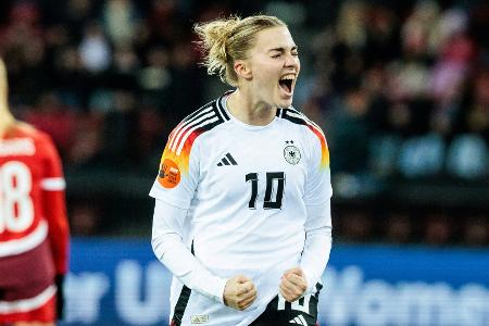 Freigang und Schüller treffsicher: DFB-Frauen feiern Kantersieg
