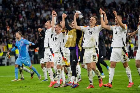 Volkswagen Branding At Germany v Netherlands